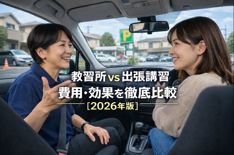 教習所vs出張講習｜費用・効果を徹底比較